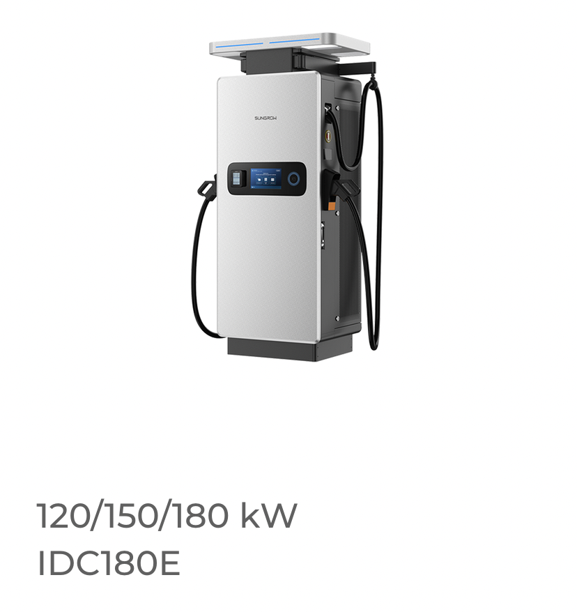 recharge vehicule electrique pour entreprises borne sungrow by solaris energy group